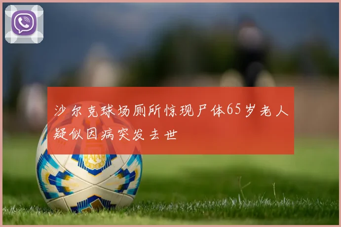 沙尔克球场厕所惊现尸体65岁老人疑似因病突发去世