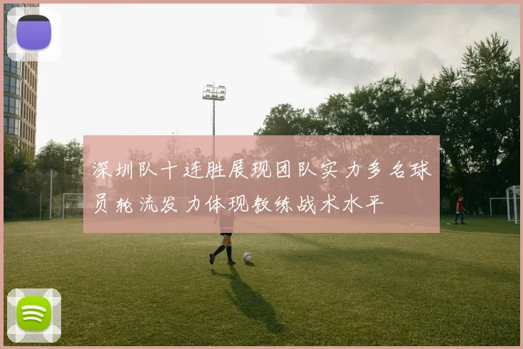 深圳队十连胜展现团队实力多名球员轮流发力体现教练战术水平